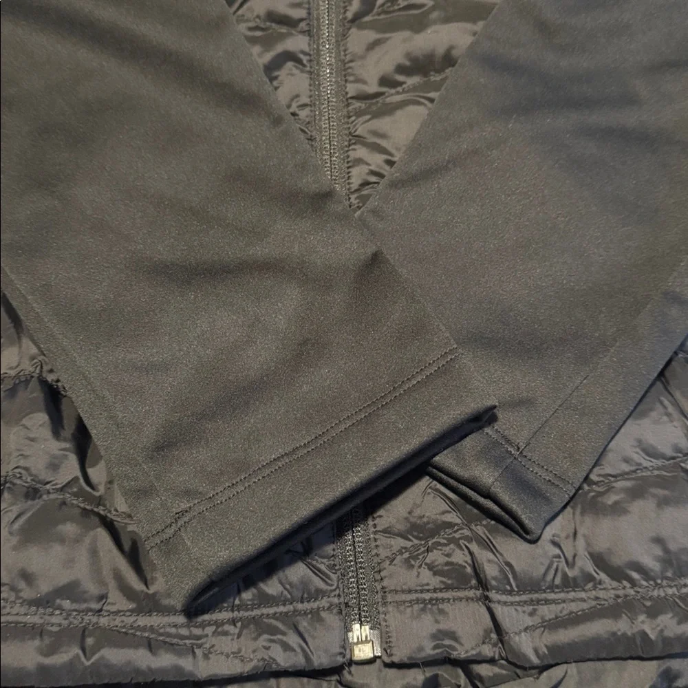 32 Degrees Ladies' Mixed Media Jacket NWOT Black Causal Full Zip Medium